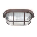 Mexlite Ceiling luminaire LISANNE, 1 flame, brown