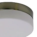 Steinhauer Steinhauer Wall and ceiling luminaire CEILING AND WALL Bathroom luminaire, 1 flame, glass 24 cm, silver