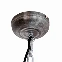 Steinhauer Pendelarmatuur BIKKEL - Ø 45CM 1-vlams, medium E27 IP20, rookkleuren, transparant dimbaar