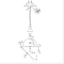 Steinhauer Pendelarmatuur BIKKEL - Ø 45CM 1-vlams, medium E27 IP20, rookkleuren, transparant dimbaar