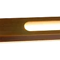 Steinhauer Pendelarmatuur ZELENA / 122CM up down, CCT Switch, instelbaar, met aanraakdimmer IP20, geborsteld brons dimbaar