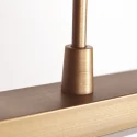 Steinhauer Pendelarmatuur ZELENA 3-vlams IP20, goud dimbaar