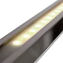 Steinhauer Pendelarmatuur ZELENA / 122CM up down, CCT Switch, instelbaar, met aanraakdimmer IP20, staal geborsteld dimbaar