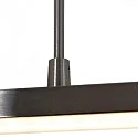 Steinhauer Pendelarmatuur ZELENA / 122CM up down, CCT Switch, instelbaar, met aanraakdimmer IP20, staal geborsteld dimbaar