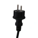 Steinhauer Armatuur met grondpen NOVA 1-vlams, met stekker, instelbaar GU10 IP54, zwart mat dimbaar