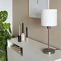 Mexlite Mexlite Table lamp NOOR, 1 flame, steel