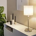Mexlite Mexlite Table lamp NOOR, 1 flame, steel
