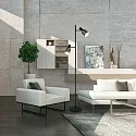 anne light & home Staande lamp FJORGARD 2-vlams, met schakelaar, met stekker, instelbaar E27 IP20, zwart mat 