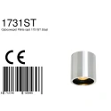 Downlight PÉLITE SPOT cilindrisch, stijf, opbouwversie GU10 IP20