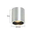 Steinhauer Spot PELITE, 1 flame, silver