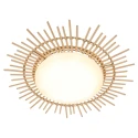anne light & home AN Ceiling luminaire AURA, Bambusring, white