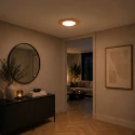 anne light & home AN Ceiling luminaire AURA, Bambusring, white