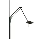 Steinhauer Plafondstraler - vloerlamp ZODIAC met scharnierende arm, met LED-spot, direct / indirect, met aanraakdimmer IP20