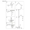 Steinhauer Plafondstraler - vloerlamp ZODIAC met scharnierende arm, met LED-spot, direct / indirect, met aanraakdimmer IP20