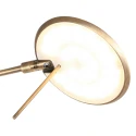 Steinhauer Steinhauer Wall luminaire ZODIAC LED, 1 flame, bronze