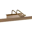 Steinhauer Wandarmatuur LITHO LED 1-vlams IP20, brons, wit dimbaar