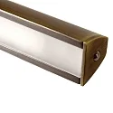 Steinhauer Wandarmatuur LITHO LED 1-vlams IP20, brons, wit dimbaar