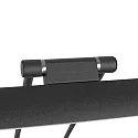 Steinhauer Steinhauer Wall luminaire LITHO LED, 1 flame, 60cm, black