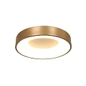 Plafondarmatuur RINGLEDE - Ø 38CM rond, medium, direct / indirect IP20, goud dimbaar