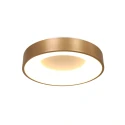 Steinhauer Plafondarmatuur RINGLEDE - Ø 38CM rond, medium, direct / indirect IP20, goud dimbaar