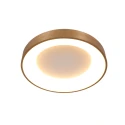 Steinhauer Plafondarmatuur RINGLEDE - Ø 38CM rond, medium, direct / indirect IP20, goud dimbaar