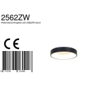 Steinhauer Plafondarmatuur RINGLEDE - Ø 38CM rond, medium, direct / indirect IP20, zwart mat dimbaar