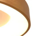 Steinhauer ceiling luminaire RINGLEDE - Ø 48CM large, round, direct / indirect IP20, gold dimmable