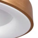 Steinhauer ceiling luminaire RINGLEDE - Ø 48CM large, round, direct / indirect IP20, gold dimmable