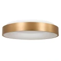 Steinhauer ceiling luminaire RINGLEDE - Ø 48CM large, round, direct / indirect IP20, gold dimmable