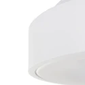Steinhauer ceiling luminaire RINGLEDE - Ø 48CM large, round, direct / indirect IP20, white matt dimmable
