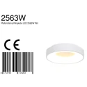 Steinhauer ceiling luminaire RINGLEDE - Ø 48CM large, round, direct / indirect IP20, white matt dimmable