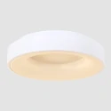 Steinhauer ceiling luminaire RINGLEDE - Ø 48CM large, round, direct / indirect IP20, white matt dimmable