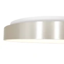 Steinhauer Plafondarmatuur RINGLEDE - Ø 48CM groot, rond, direct / indirect IP20, zilver geborsteld dimbaar
