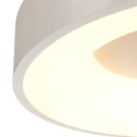 Steinhauer Plafondarmatuur RINGLEDE - Ø 48CM groot, rond, direct / indirect IP20, zilver geborsteld dimbaar