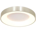 Steinhauer Plafondarmatuur RINGLEDE - Ø 48CM groot, rond, direct / indirect IP20, zilver geborsteld dimbaar