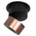 Mexlite ceiling luminaire FEZ 1 flame IP20, bronze dimmable