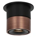 Mexlite ceiling luminaire FEZ 1 flame IP20, bronze dimmable