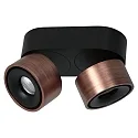 Mexlite Plafondarmatuur FEZ BLACK IP20, dimbaar