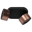 Mexlite Plafondarmatuur FEZ BLACK IP20, dimbaar