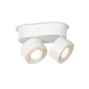 Mexlite ceiling luminaire FEZ 2 flames IP20, white dimmable