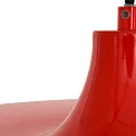 pendant luminaire KRISIP down, 1 flame, flat E27 IP20, red dimmable
