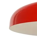 pendant luminaire KRISIP down, 1 flame, flat E27 IP20, red dimmable