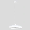 Steinhauer Pendelarmatuur KRISIP down, 1-vlams, plat E27 IP20, wit mat dimbaar