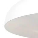 Steinhauer Pendelarmatuur KRISIP down, 1-vlams, plat E27 IP20, wit mat dimbaar