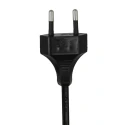 Steinhauer table lamp REFLEXION - Ø 15CM 1 flame, high, with switch, with plug E27 IP20, black matt 