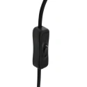 Steinhauer table lamp REFLEXION - Ø 15CM 1 flame, high, with switch, with plug E27 IP20, black matt 
