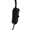 Steinhauer table lamp REFLEXION - Ø 14CM 1 flame, with switch, with plug E27 IP20, black matt 