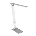 table lamp SERENADE rotatable, CCT Switch, tiltable, with touch dimmer IP20, steel brushed dimmable