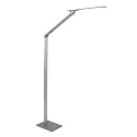 Staande lamp SERENADE CCT Switch, instelbaar, met aanraakdimmer IP20, aluminium geborsteld dimbaar