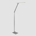 Staande lamp SERENADE CCT Switch, instelbaar, met aanraakdimmer IP20, aluminium geborsteld dimbaar